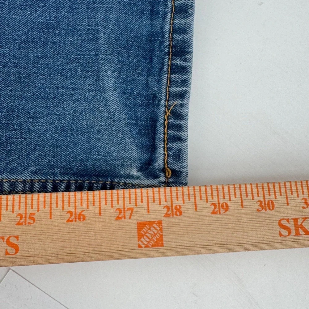 Levis 511‎ Slim Fit Mens Jeans 32x30 Medium Wash Blue Denim Pants 04511-1907